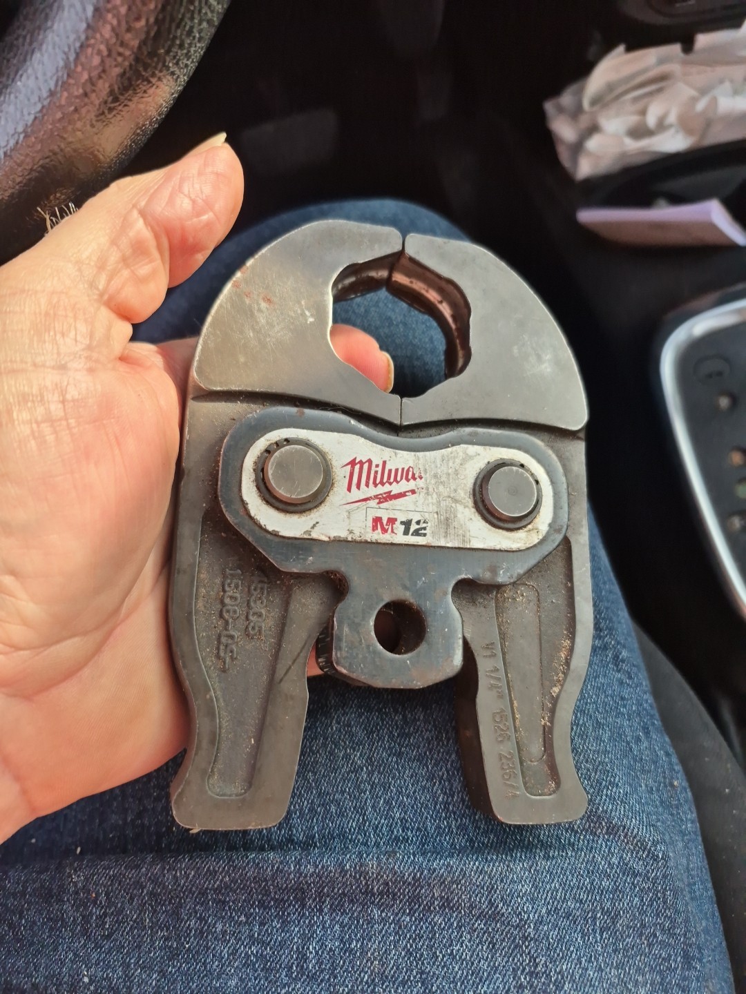 M12 V 1-1/4" Copper Press Jaw (Milwaukee Tools)