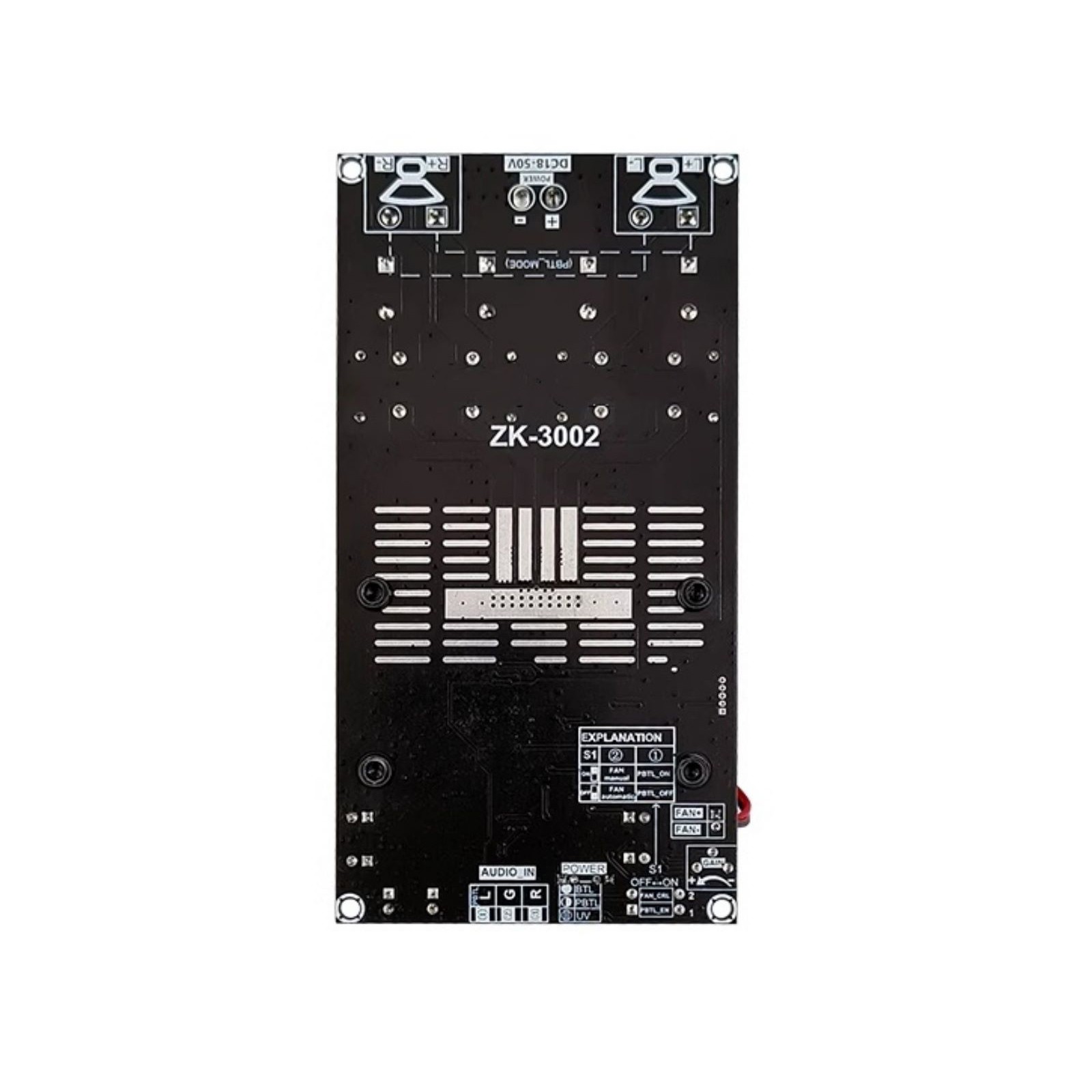 TPA3255 Digital Amplifier Board For Intelligent Temperature-Controlled Cooling
