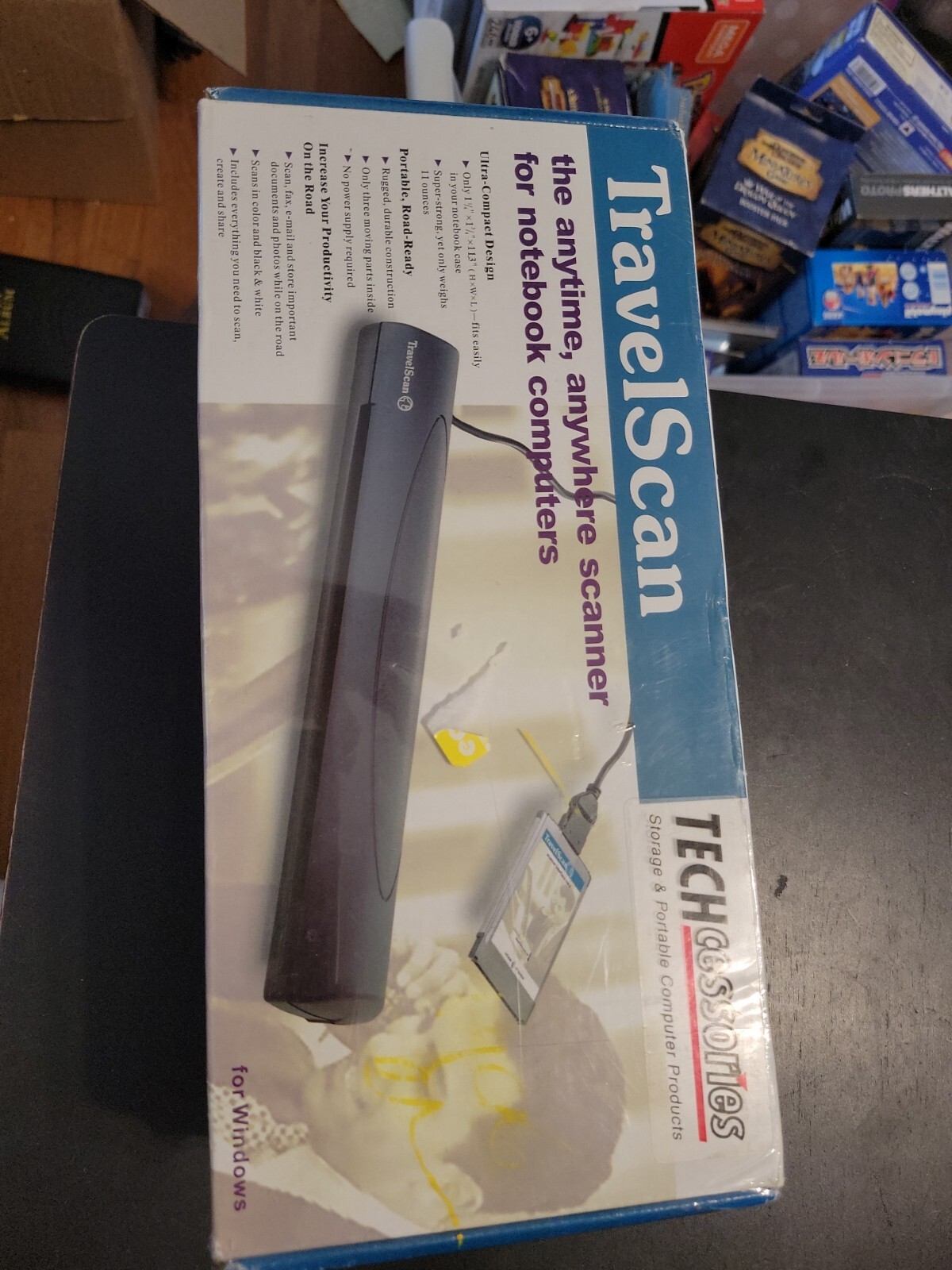 Techcessories TravelScan For Windows travel scanner New Sealed