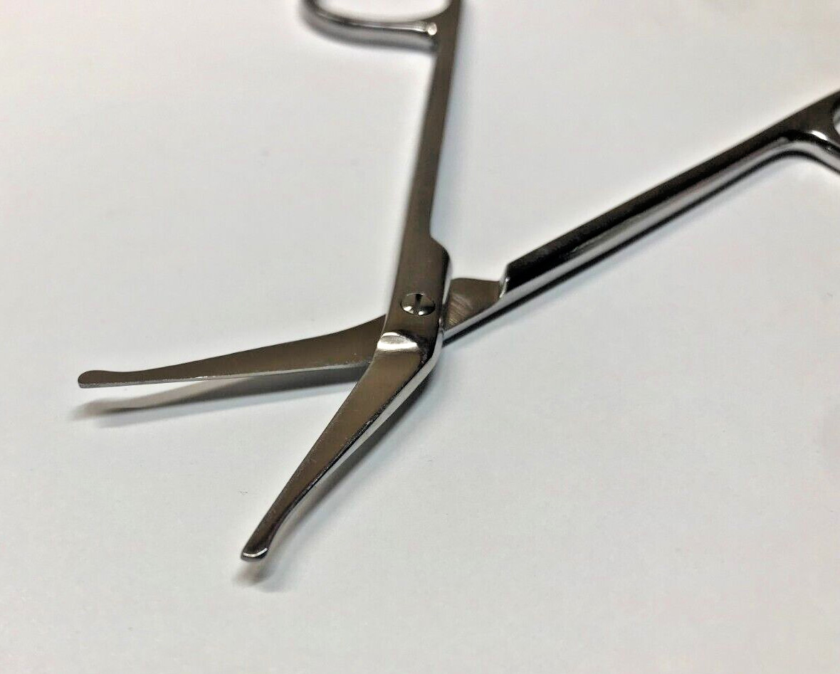 Jarit 360-103 Scissors, Angled Over Edge, Probe Points, 4.5"