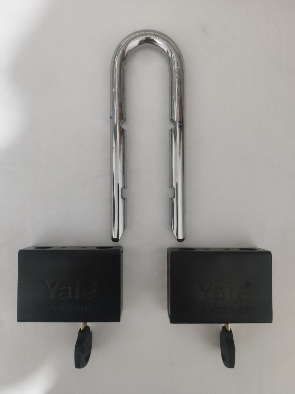DUAL KEY PADLOCK JOINT ACCESS SECURITY LOCK ESCAPE ROOM HANDMADE PARTNER CONTROL