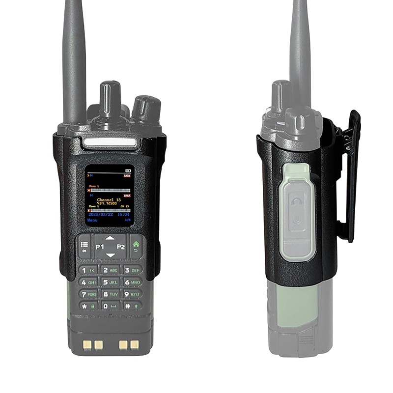 For DM32 Two Way Ham Radio Original UV-32 Walkie Talkie Belt Clip Hoster Case