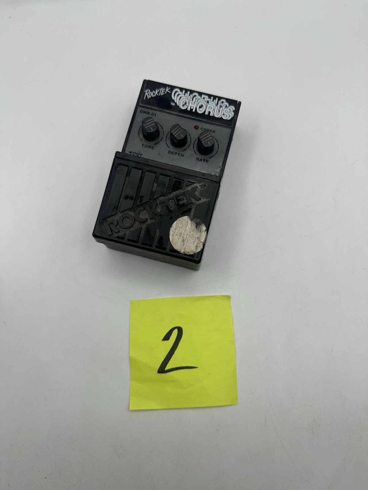 RockTek  Analog Chorus Vintage Guitar Effect Pedal CHR-01 Black Edition