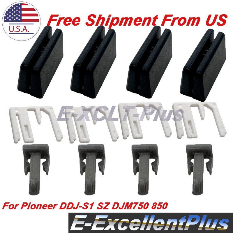 4PCS For Pioneer DDJ-S1 SZ DJM750 850 P-Lock Fader Knob DAC2684+DAC2685+DNK5888