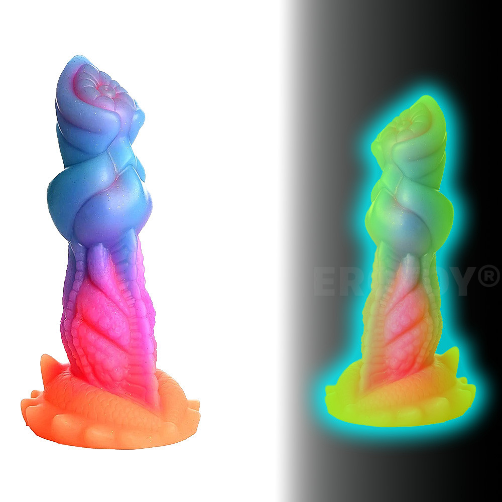 7.6" Dragon Dildo Knot Fantasy Monster Silicon Dildo Adult Sex Toy Thick Dick