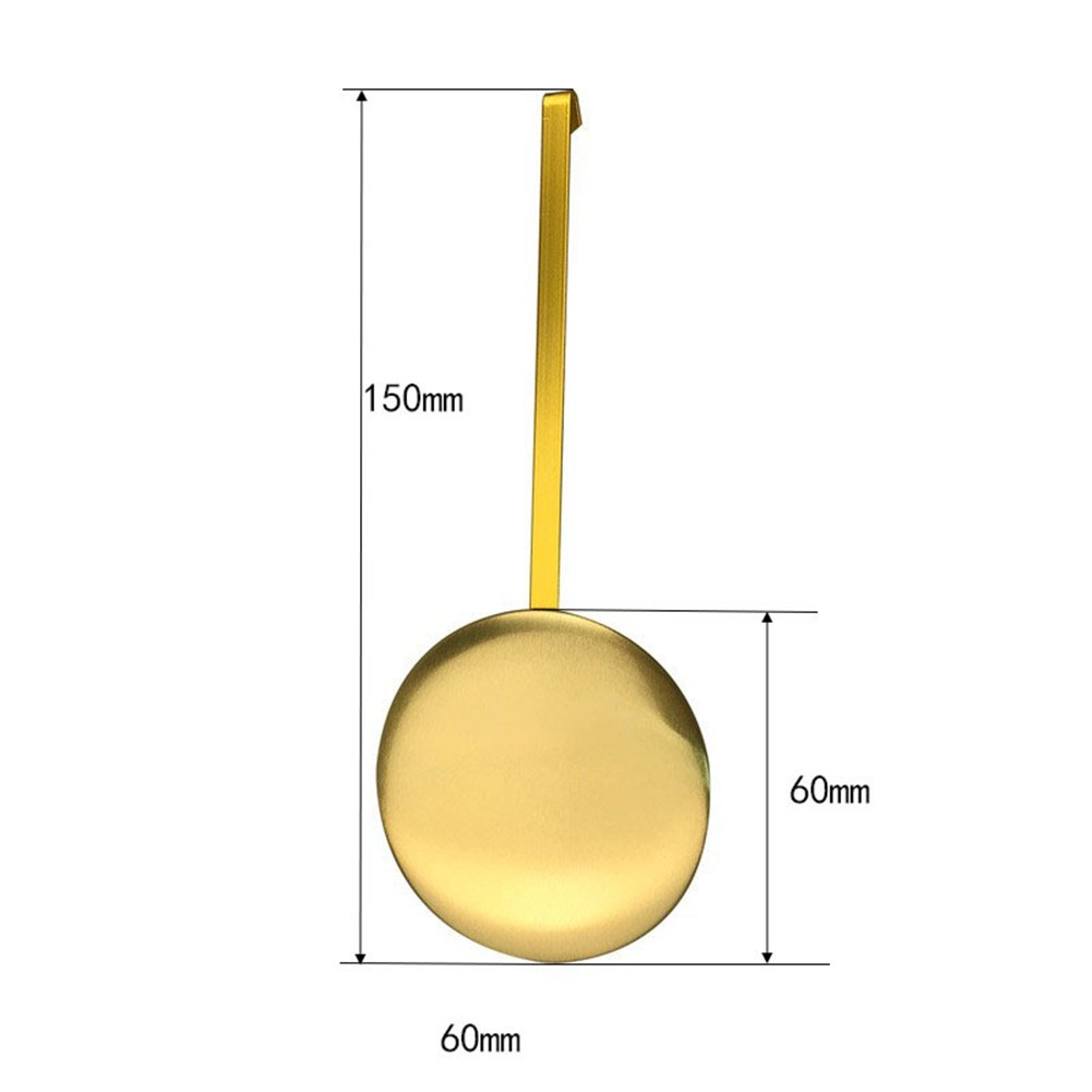 for DYNAMIC Gold Pendulum Replacement For Wall Clocks With Swing Motion Design