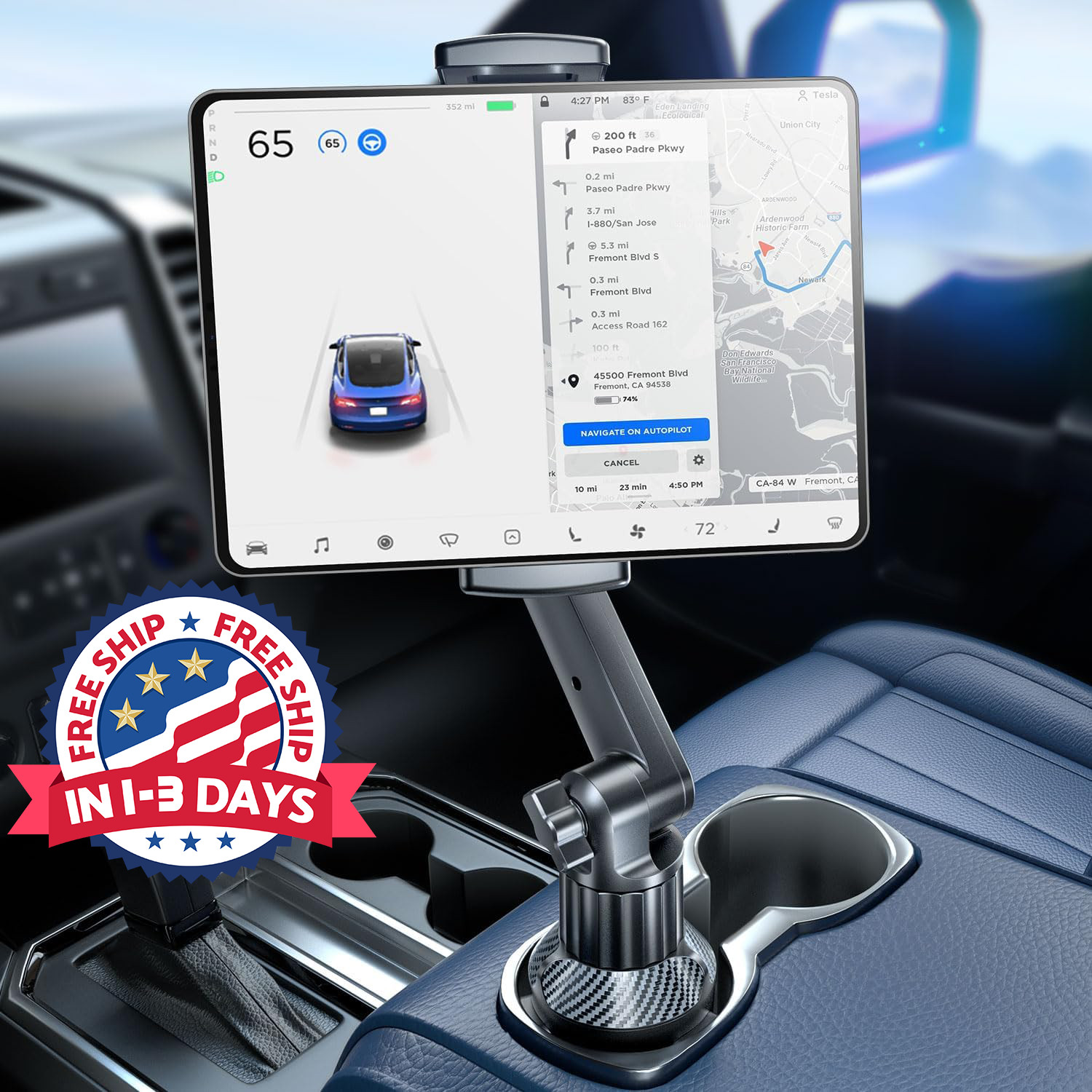 porta tablet para auto carro coche 3 en 1 alta calidad fuerte para ipad tableta