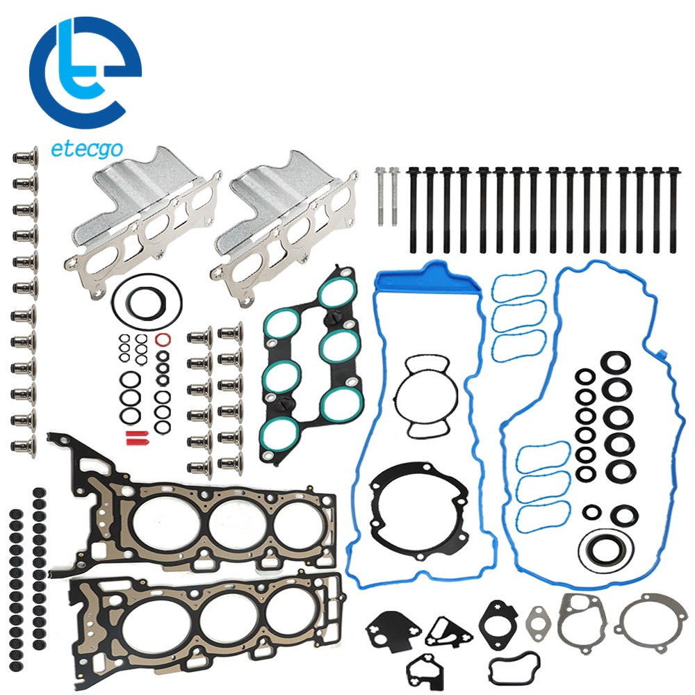 Head Gasket Bolts Set For Chevrolet Tranverse Buick Enclave GMC 3.6L 2009-2016