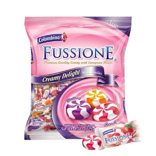 Colombina Fussione Creamy Delight Hard Candy 4.5 oz