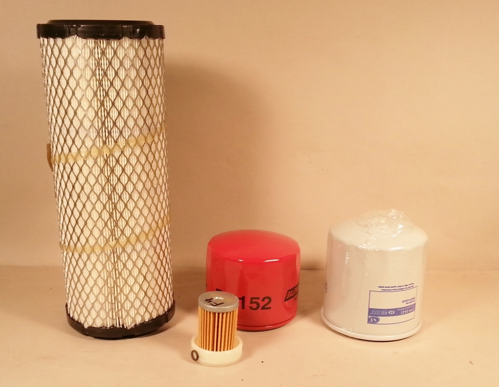 FILTER KIT KUBOTA L2800 L3200 L3400 and L3800 DT DF  NON HST TOP QUALITY