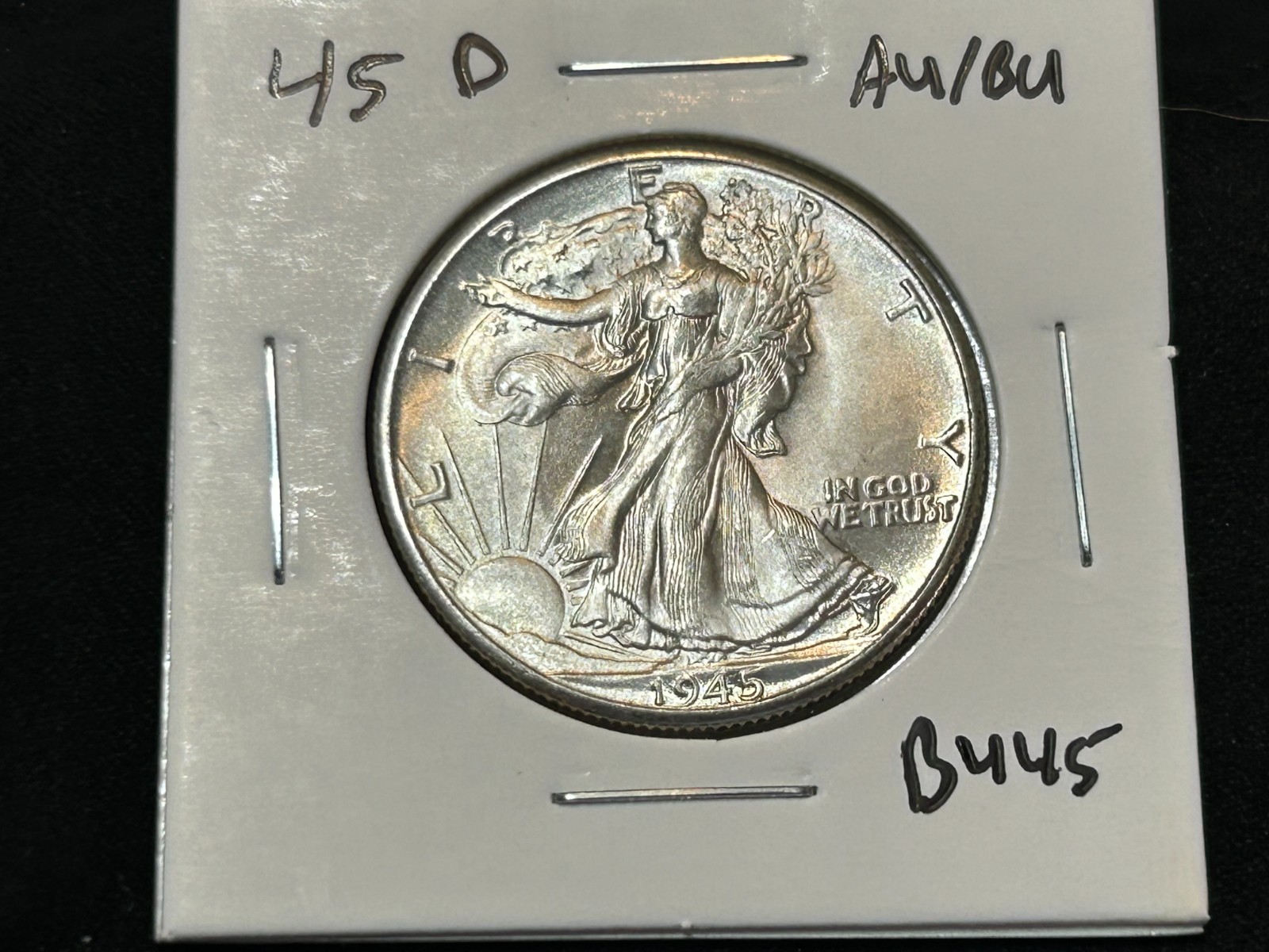 1945-D Walking Liberty Half Dollar - High Grade 90% Silver 50C - B445