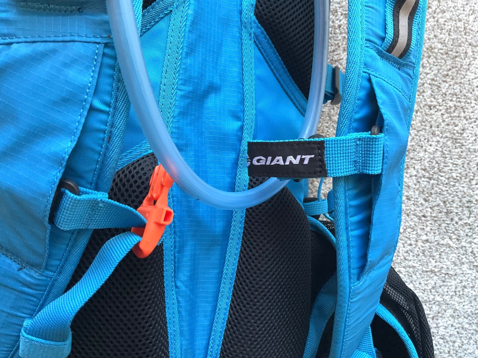Nice Source Hydration Pack Backpack Blue White Giant Hiking Camping 18” x 9”