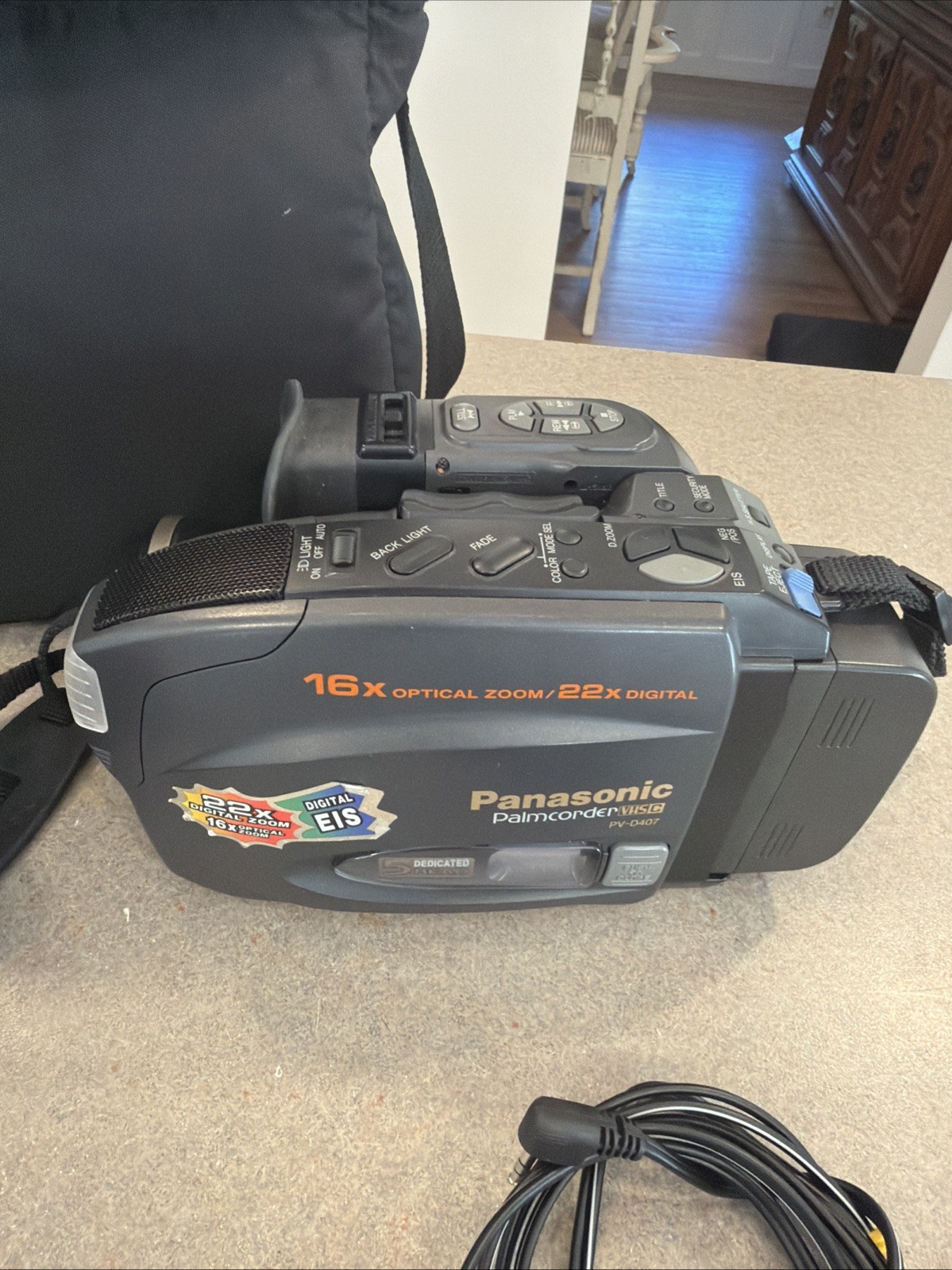 Panasonic PV-D407D Camcorder Untested