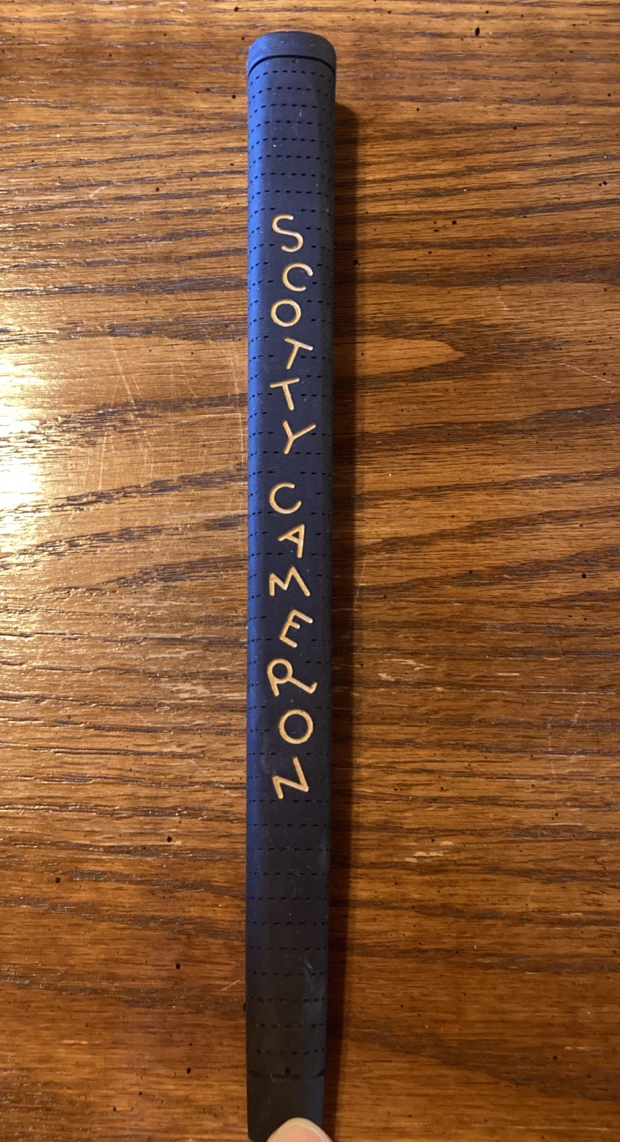 New Titleist Scotty Cameron No Cord Black & Gold California Putter Grip Rare