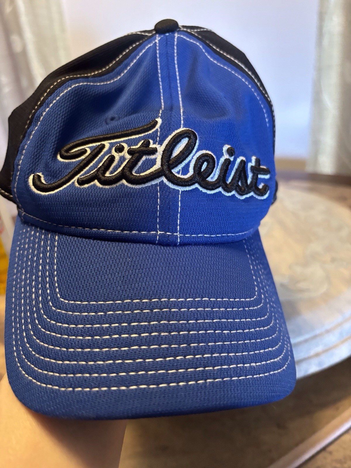 Titleist Baseball Hat Golf Blue Adjustable Adult