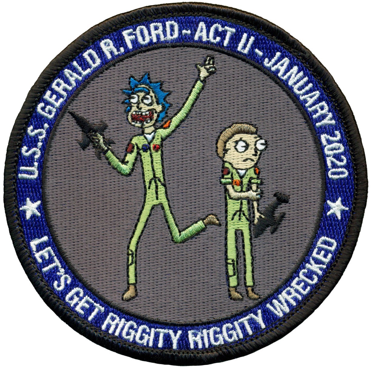USN USS GERALD R FORD (CVN-78) - ACT II 2020 - PATCH