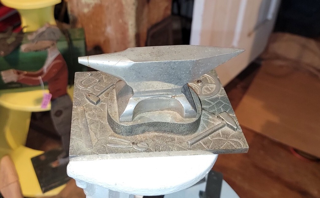 Miniature Anvil, Unique Blacksmith Display Anvil