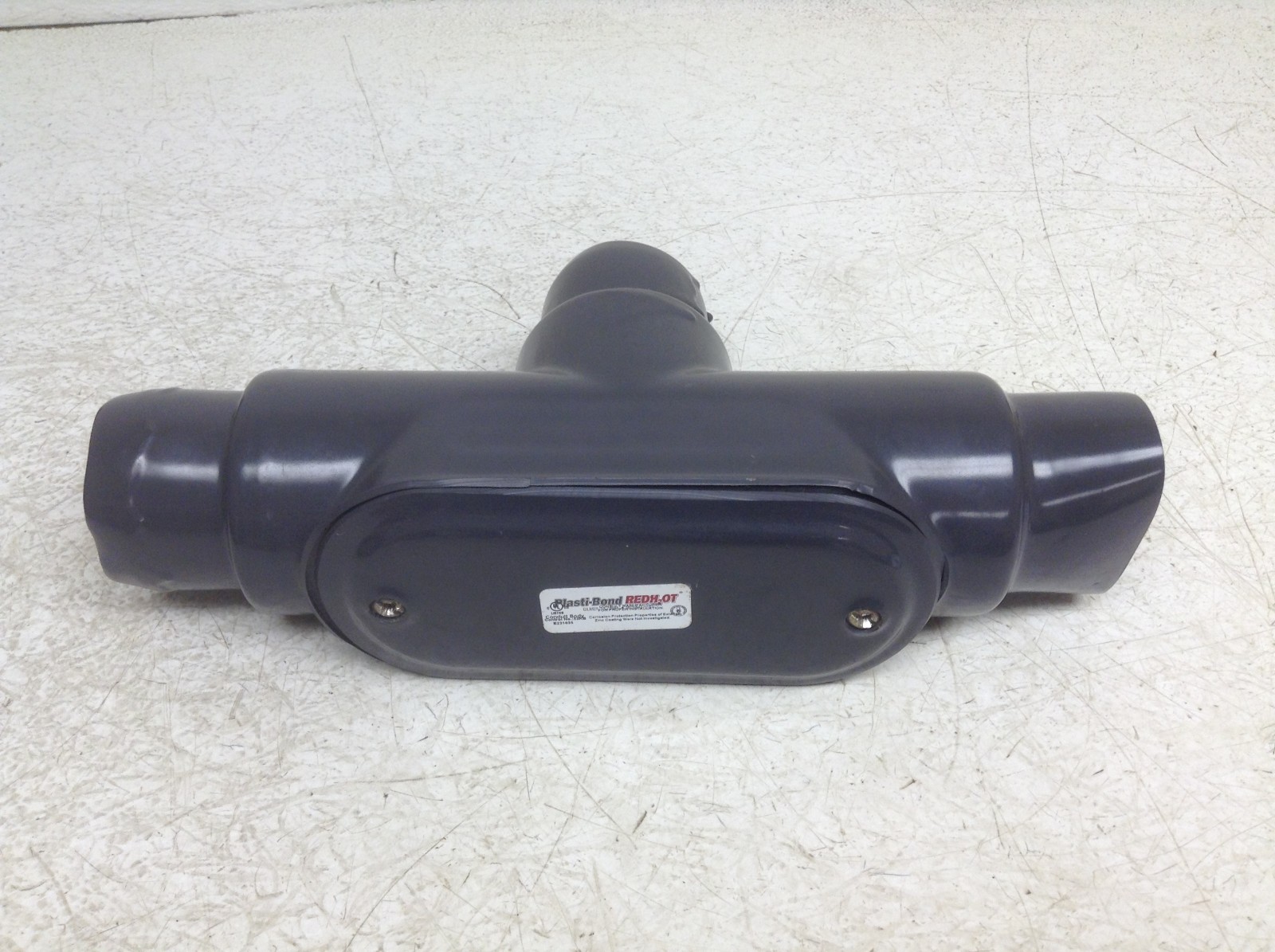 Plasti-Bond Redhot PRTB67 2" Form 7 Tb Fitting Conduit Body New