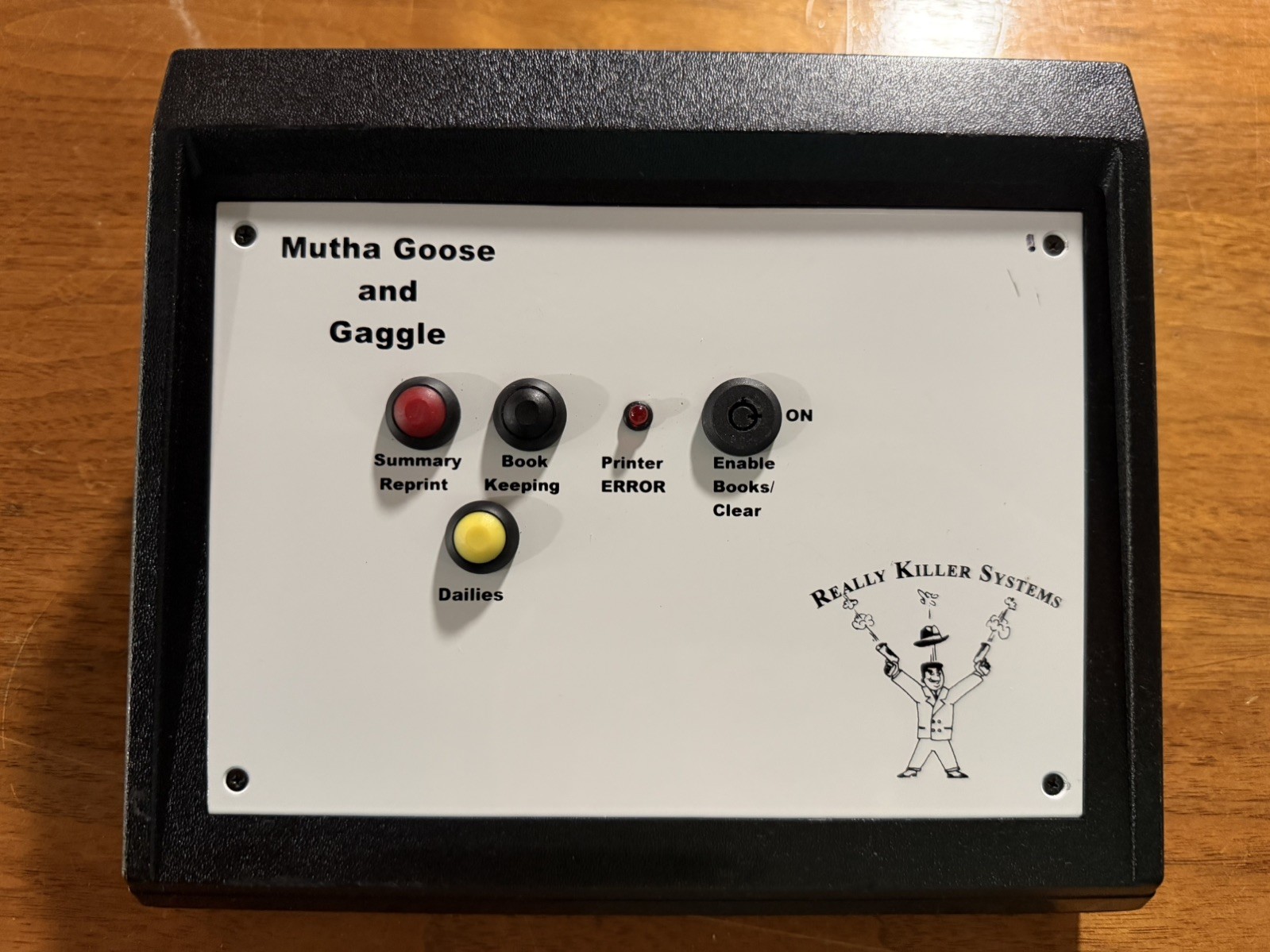 Mutha Goose & Gaggle Accounting Hub System Box w/Key & Power Cord, Used -Tested