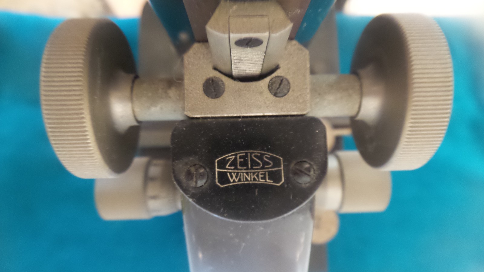Vintage Weiss Winkel Microscope, Nr 70739