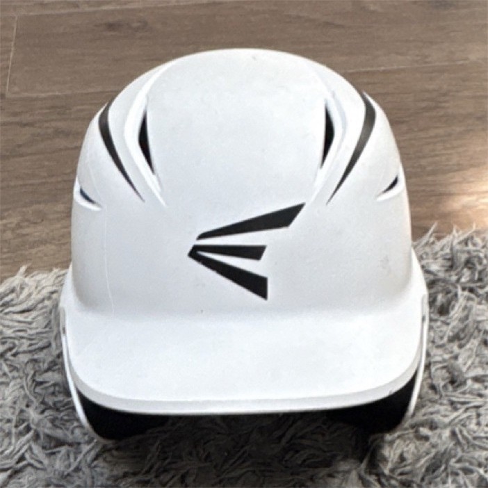 Easton Elite Open Face JR Matte White Baseball Softball Batting Helmet