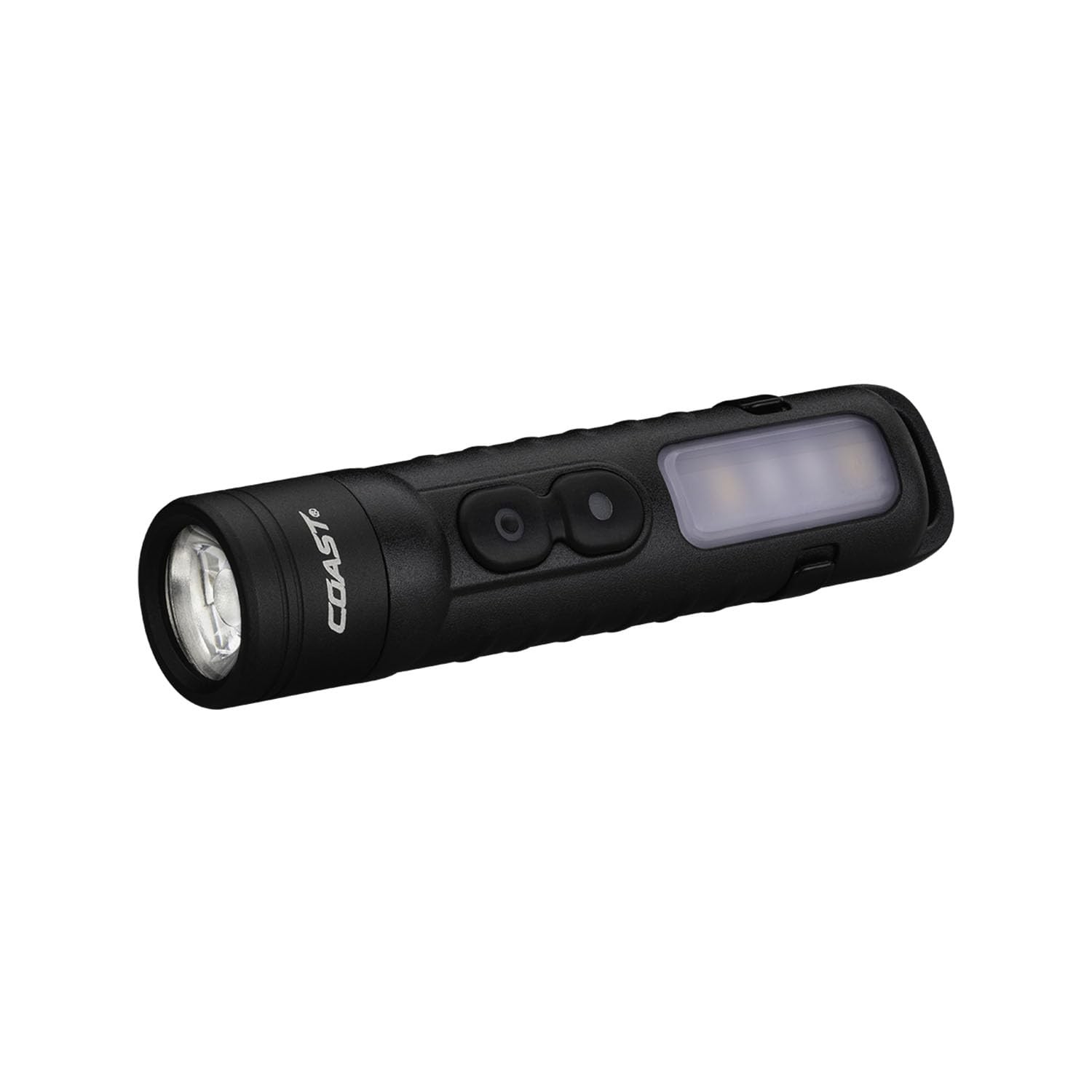 Rechargeable LED Pocket Flashlight with RED Light Coast KL35R Lumen