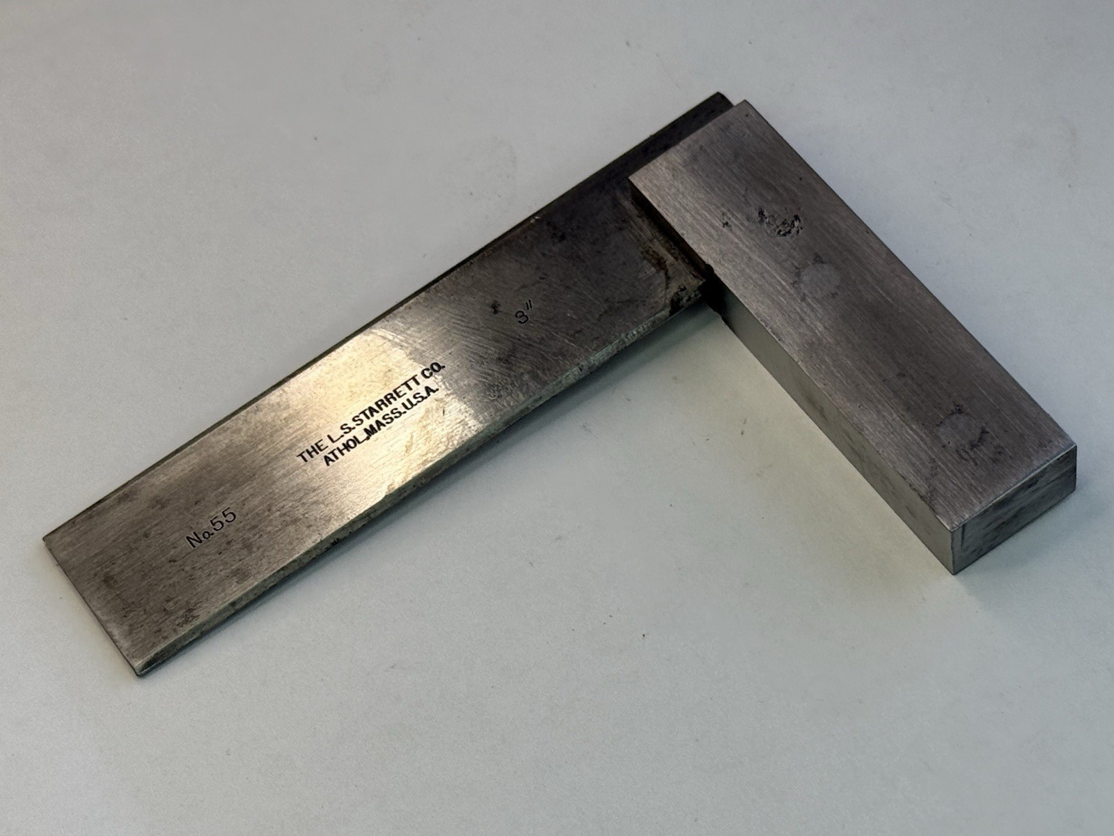 Starrett No.55 3" Square Machine Tools