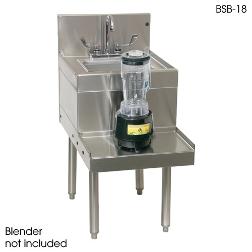 Glastender BSA12 12" x 24" Blender Station