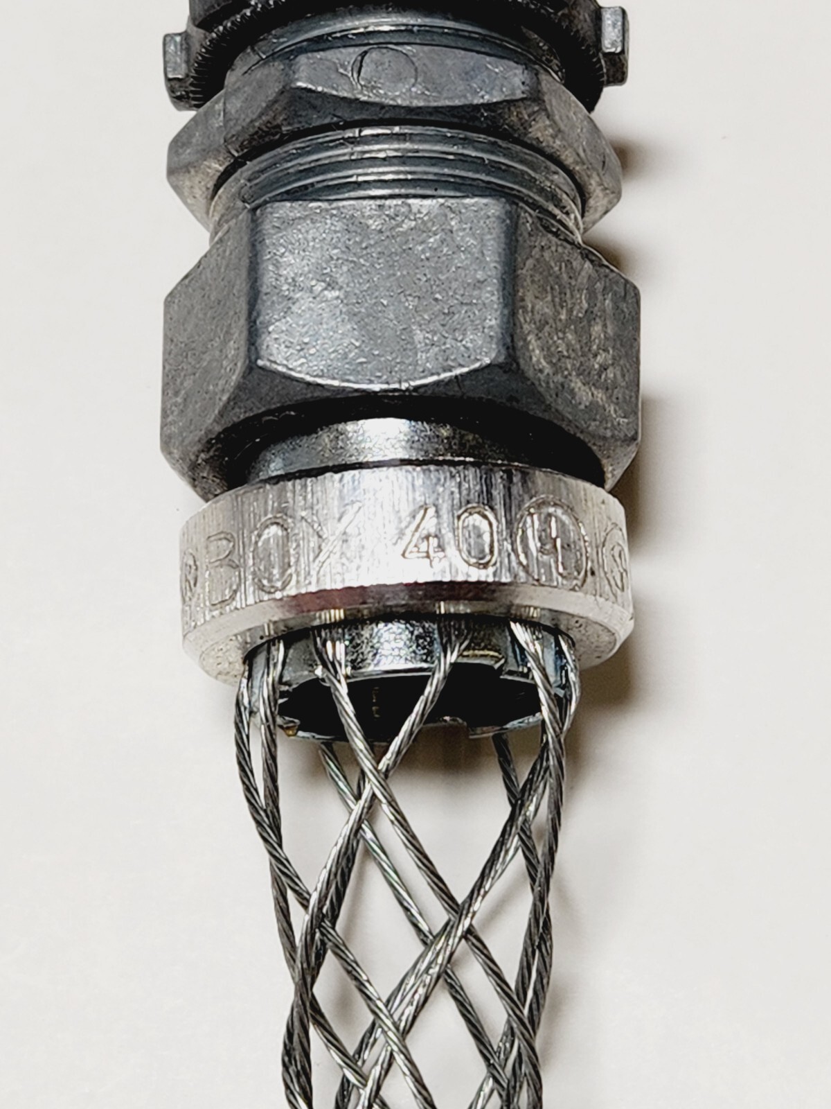 Pass & Seymour Flexcor Strain Relief Box Connector 1/2"