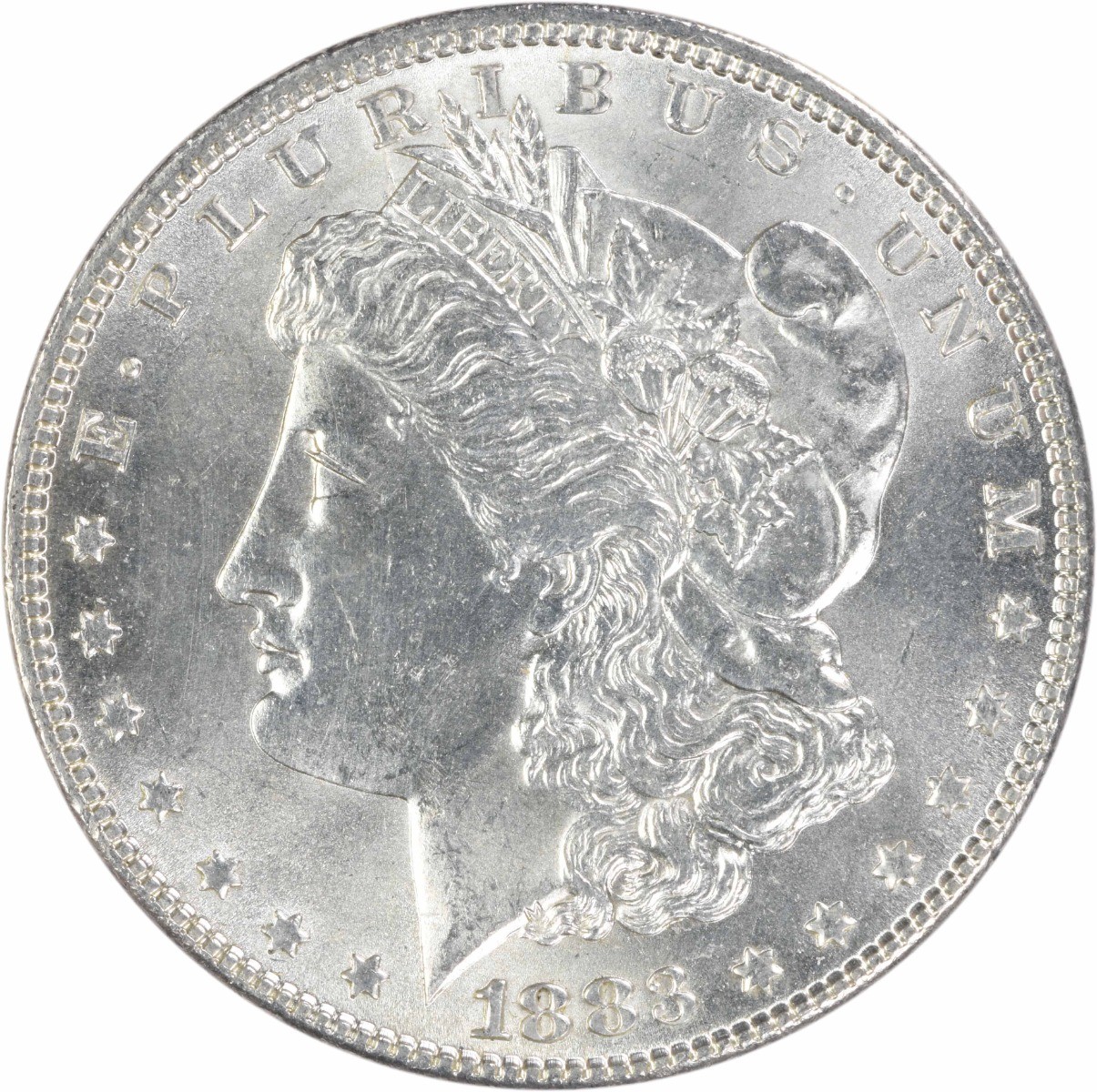 1883 Morgan Silver Dollar Choice BU Uncertified #235