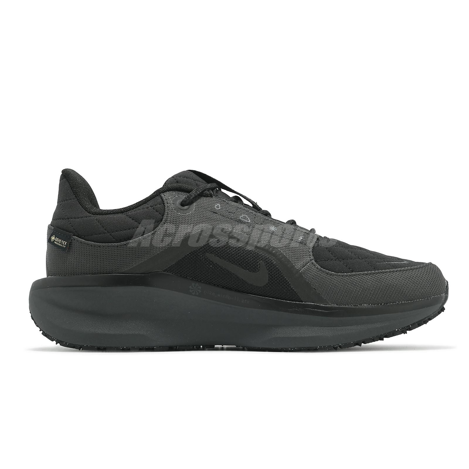 Nike Air Winflo 11 GTX Gore-Tex Men Black Anthracite Men Road Running FQ1358-001