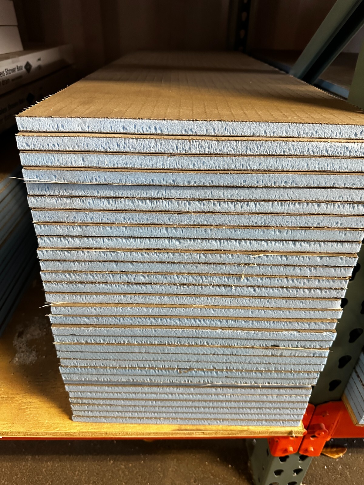 Building shower backer boards 12"x 36"x1/2" (10 pack)