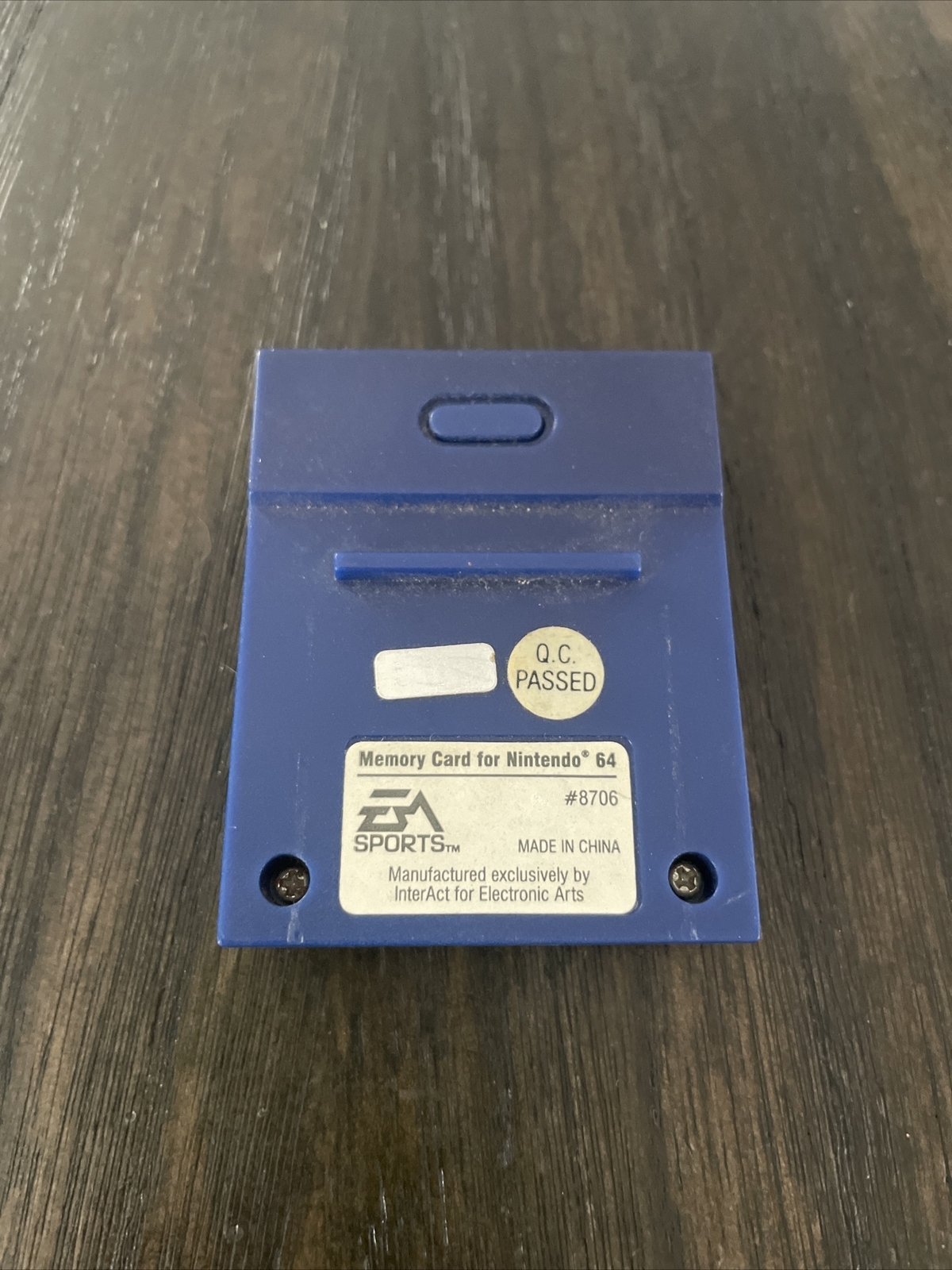 Nintendo 64 N64 EA Sports Memory Card