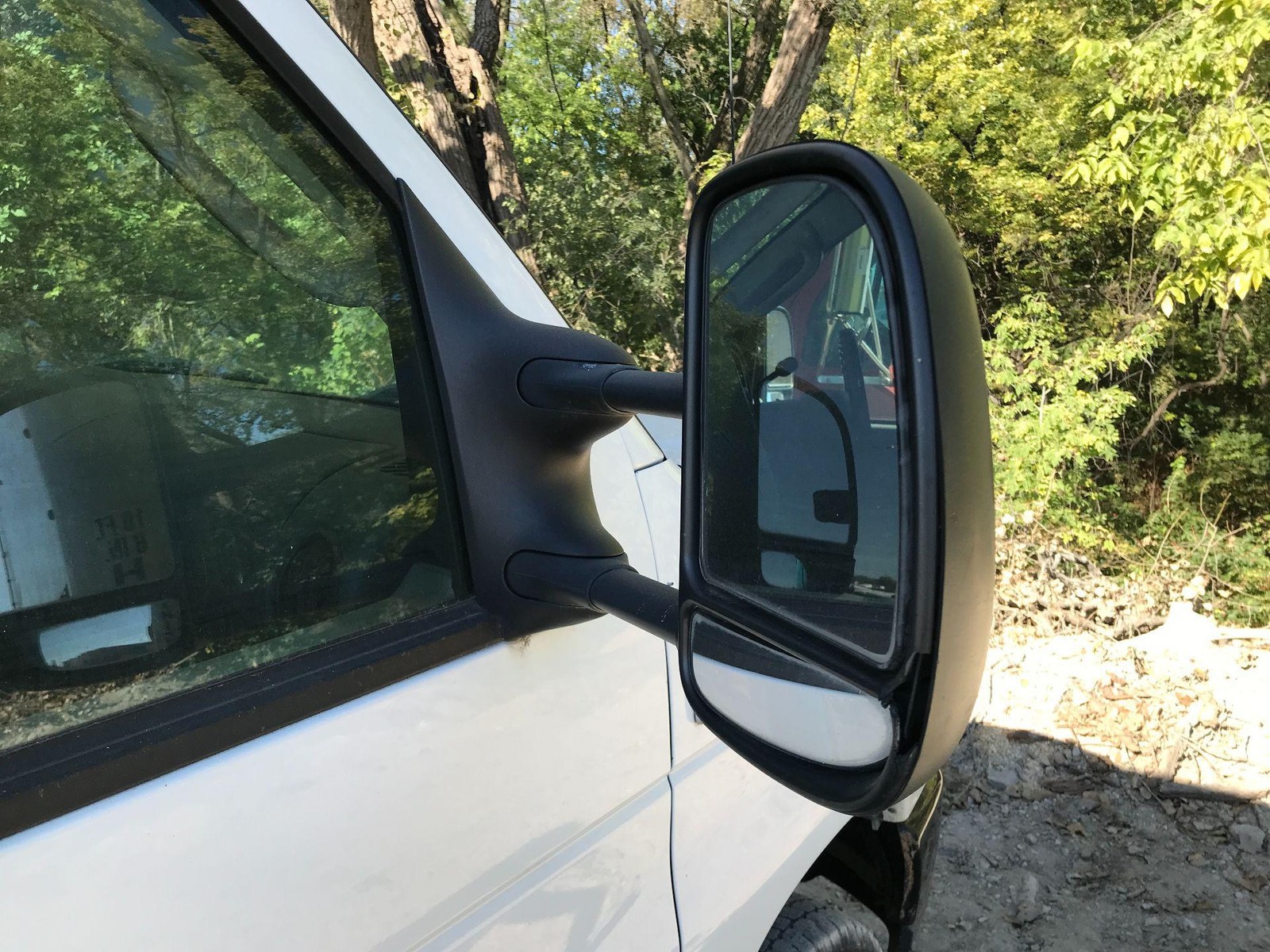 Ford E350 CUBE VAN POLY Right/Passenger Door Mirror - Used