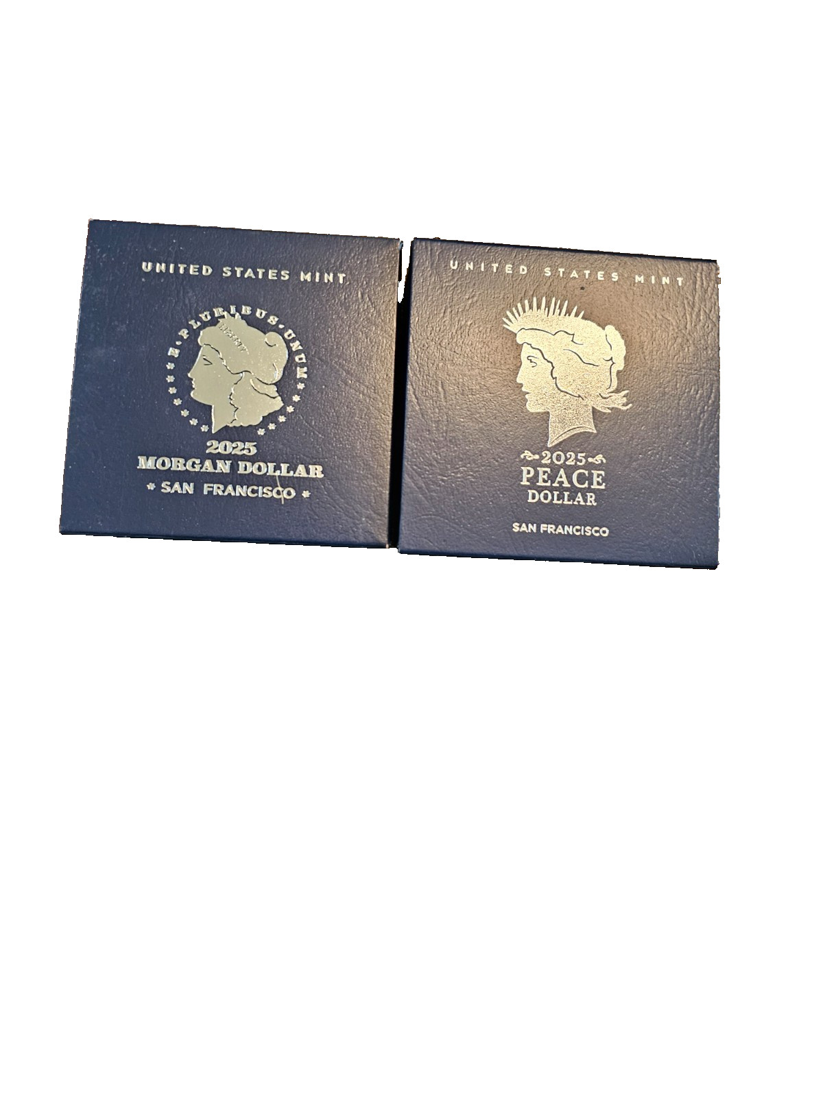 2025 PEACE & MORGAN SET BOTH MINTED AT SANFRANCISCO