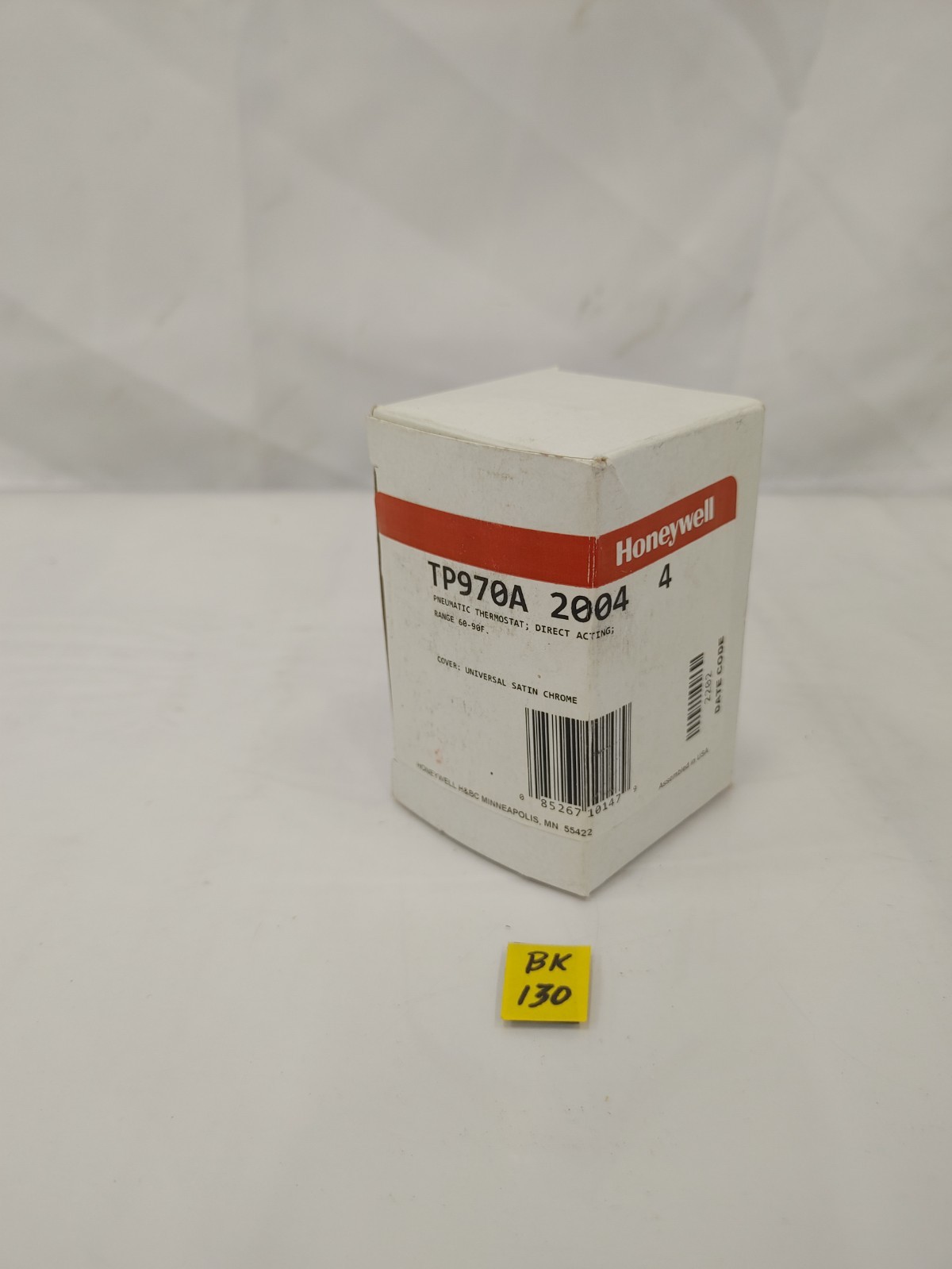 Honeywell TP970A2004 Direct Acting Pneumatic Thermostat