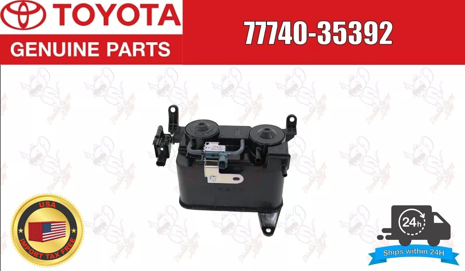 TOYOTA Genuine TACOMA 4RUNNER 1996-2000 Charcoal Canister 77740-35392 OEM