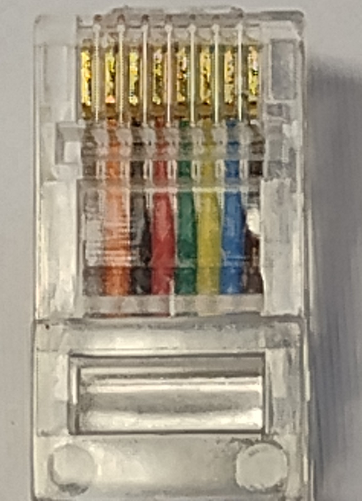 RJ45 -PLUG TO CABLE 6 FT