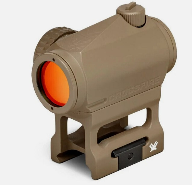 Vortex Crossfire 2 MOA Red Dot Sight Scope 2/Mounts Tan Auth/Dealer CF-RD2-T