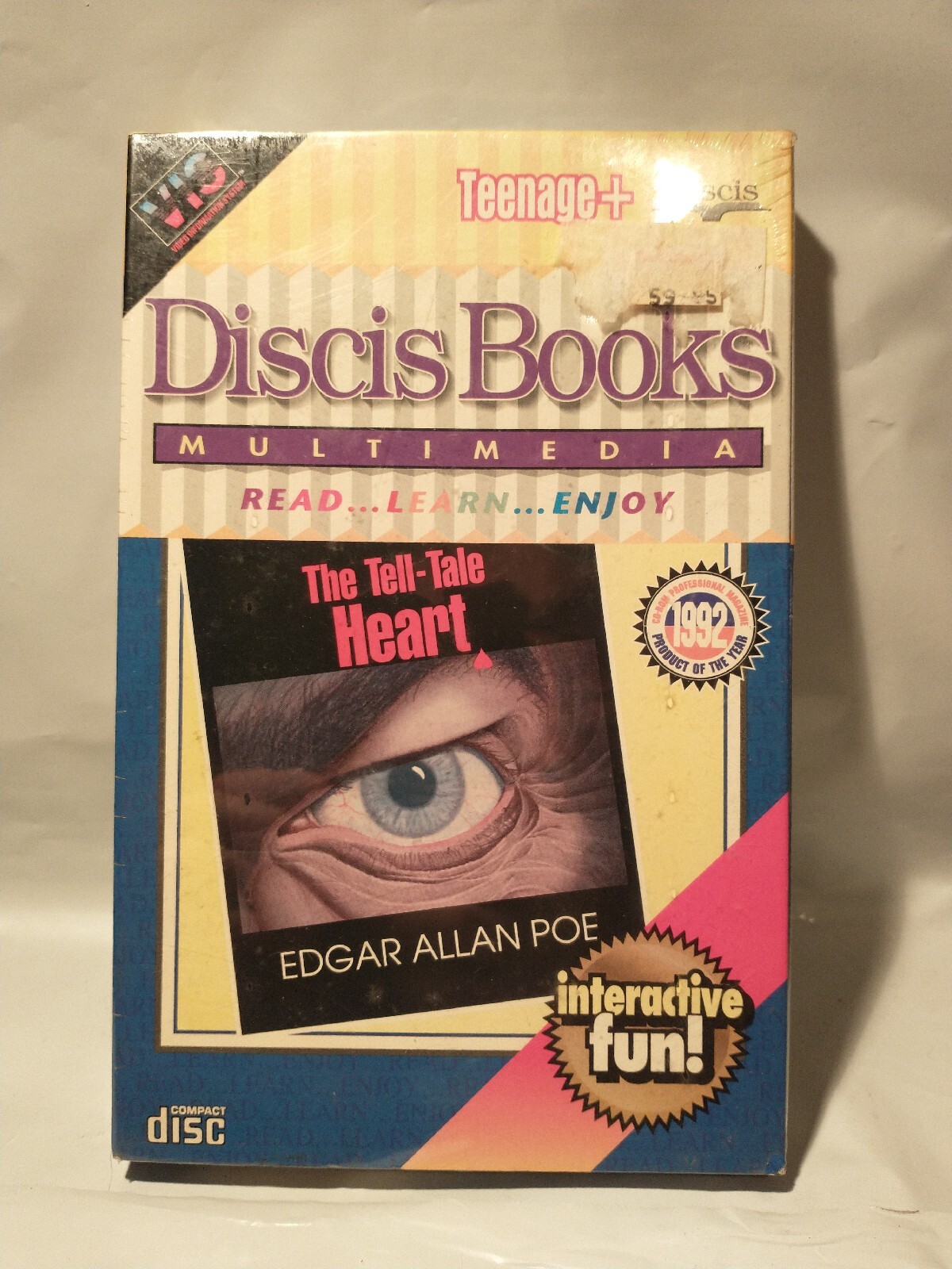 Brand New 1992 Radio Shack VIS Discis Books Multimedia The Tell Tale Heart. Poe