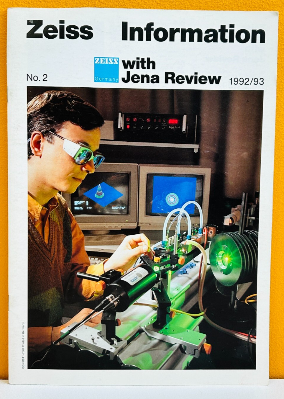 Zeiss Information with Jena Review Vol. 1 No 2 (1992/1993) Catalog.