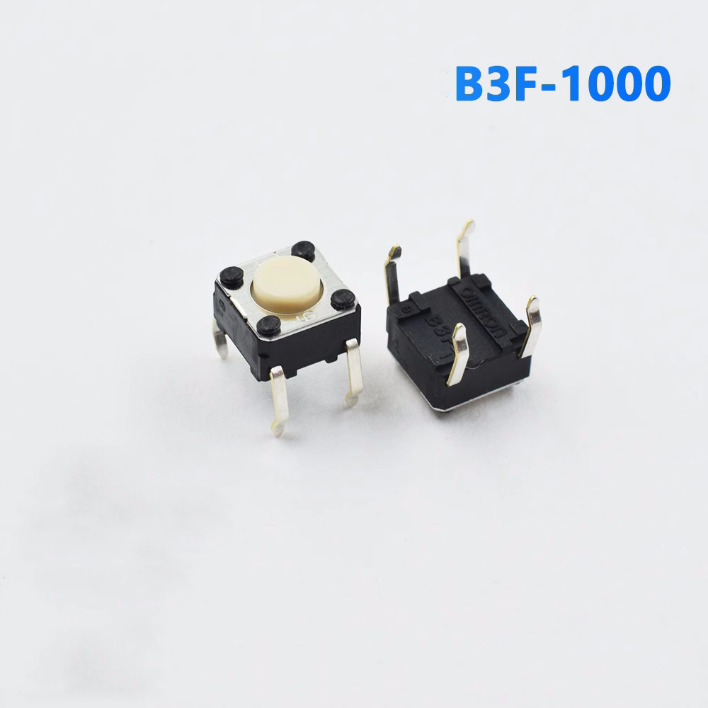 10pcs OMRON B3F-1000 micro touch switch 6 * 6 * 4.3mm button with 4 pins