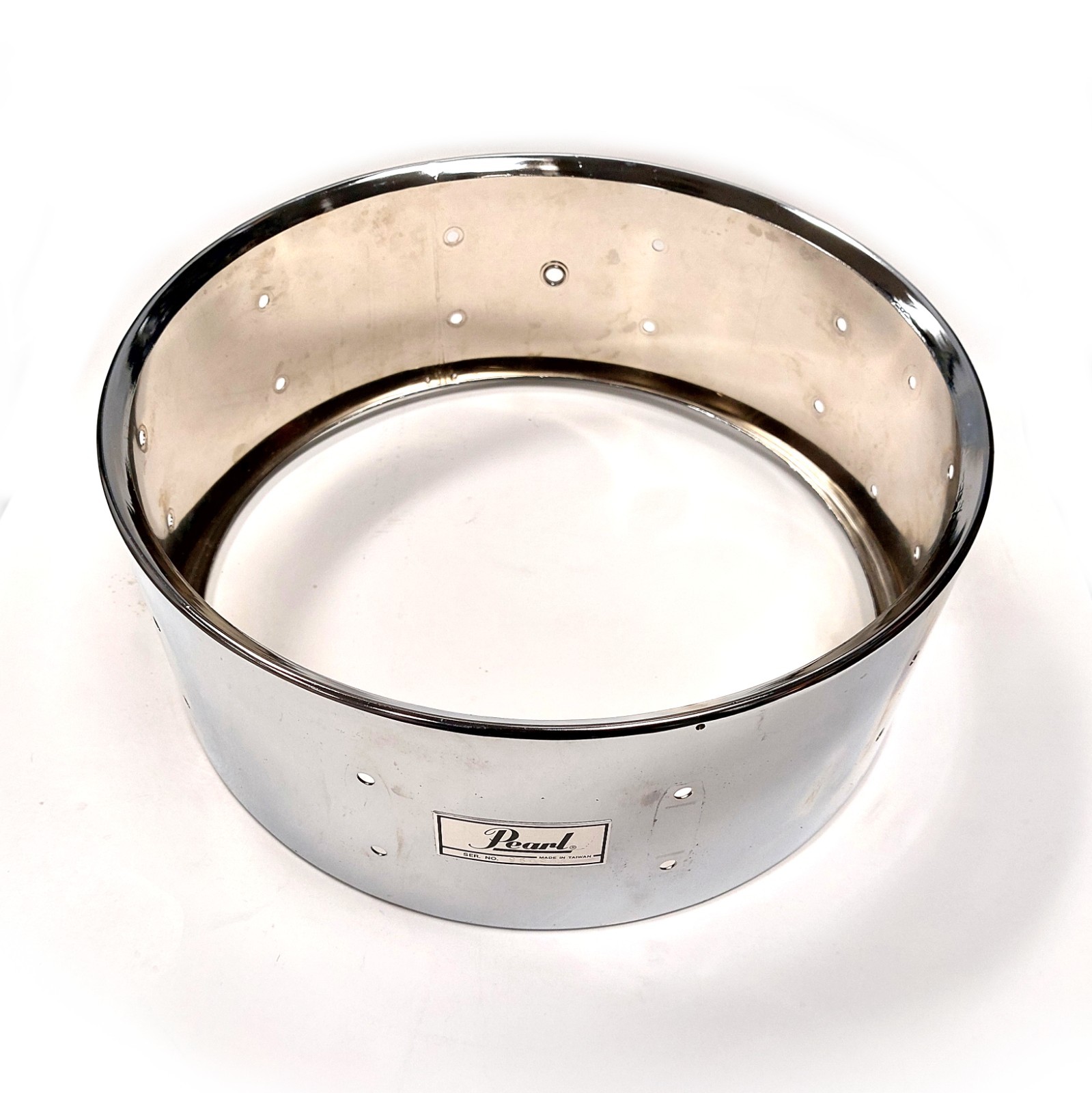 Pearl Steel Snare Drum Shell - 14" x 5.5" - 10 Lug