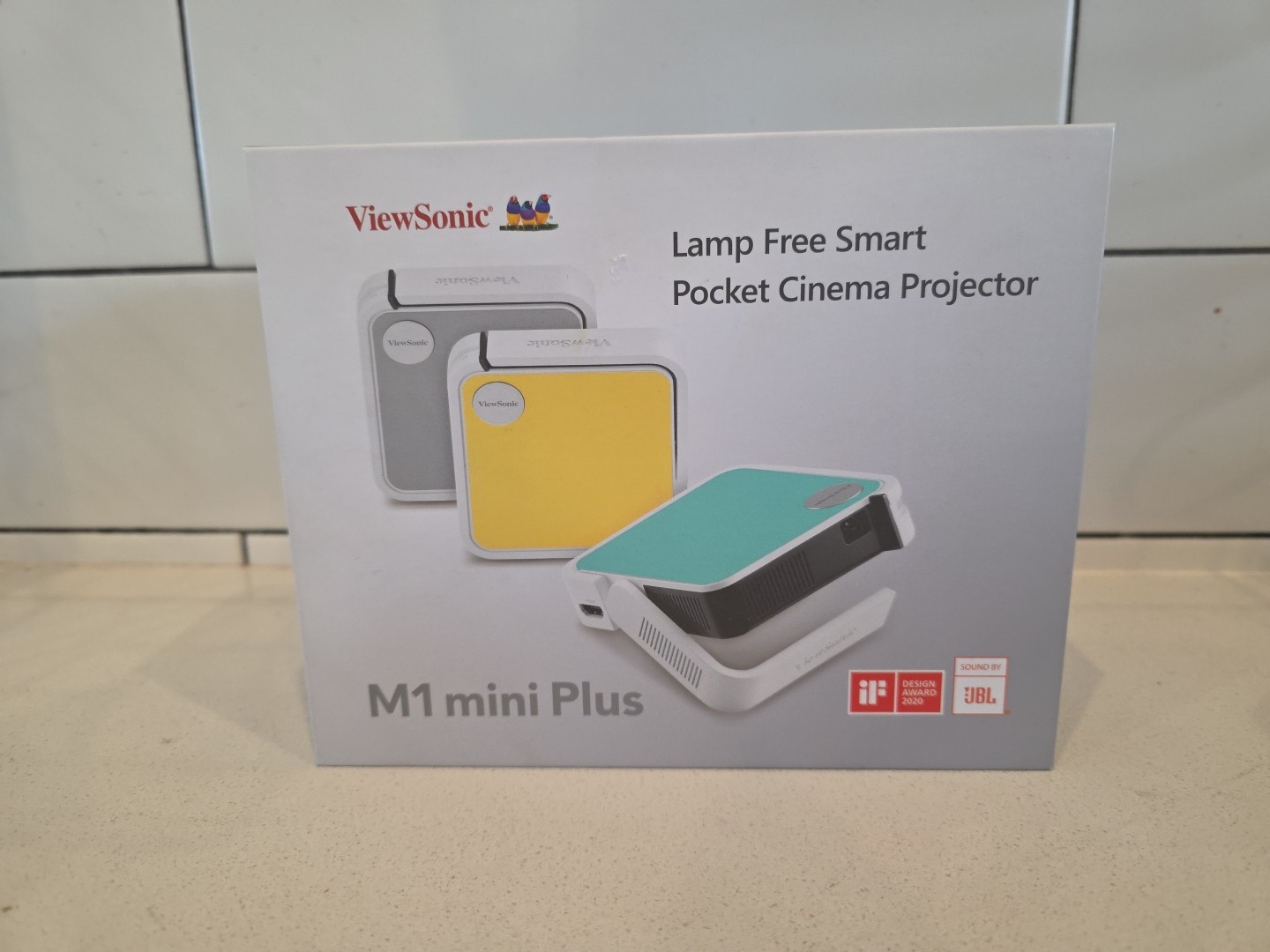 ViewSonic M1 Mini Plus Pocket Projector with JBL Speaker + Google Chromecast