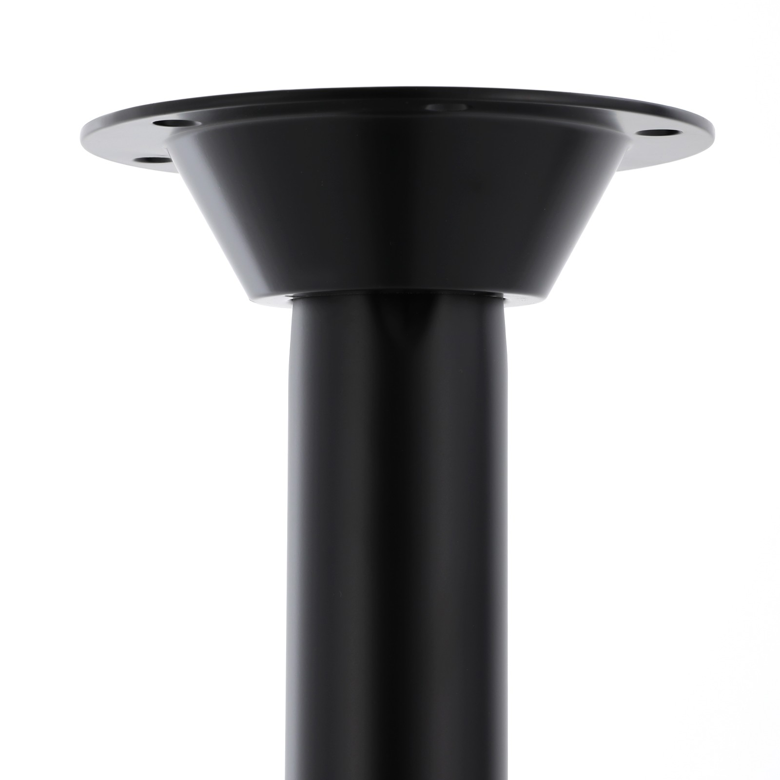 2* Compact RV Table Leg Table Leg W/ Pre-drilled Mounting Base Camper Table Leg