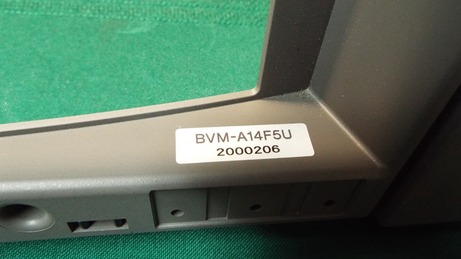 SONY BVM-A14F5U FRONT BEZEL ASSEMBLY