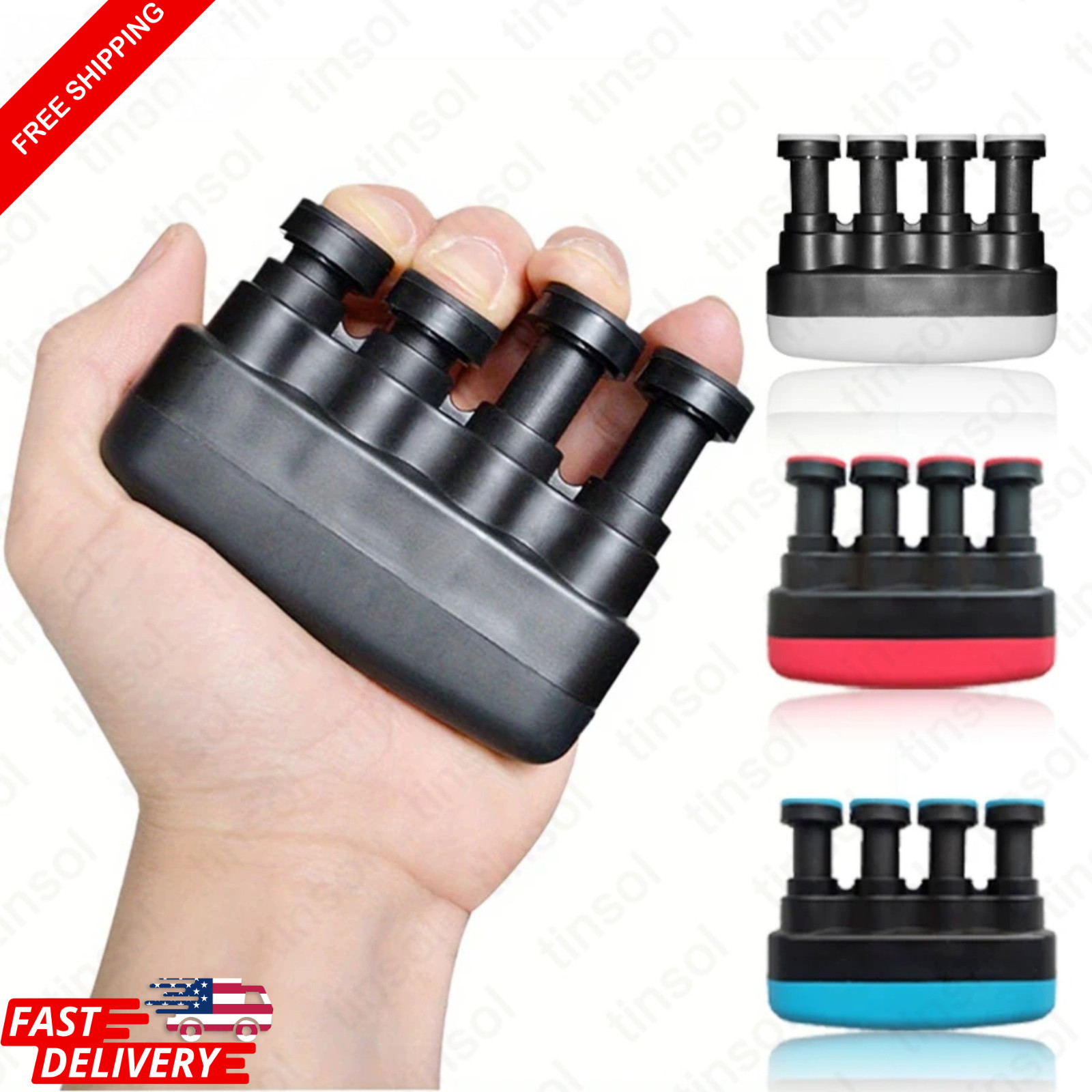 1PC Piano Guitar Hand-held Finger Strength Finger Trainer Strength Training Home