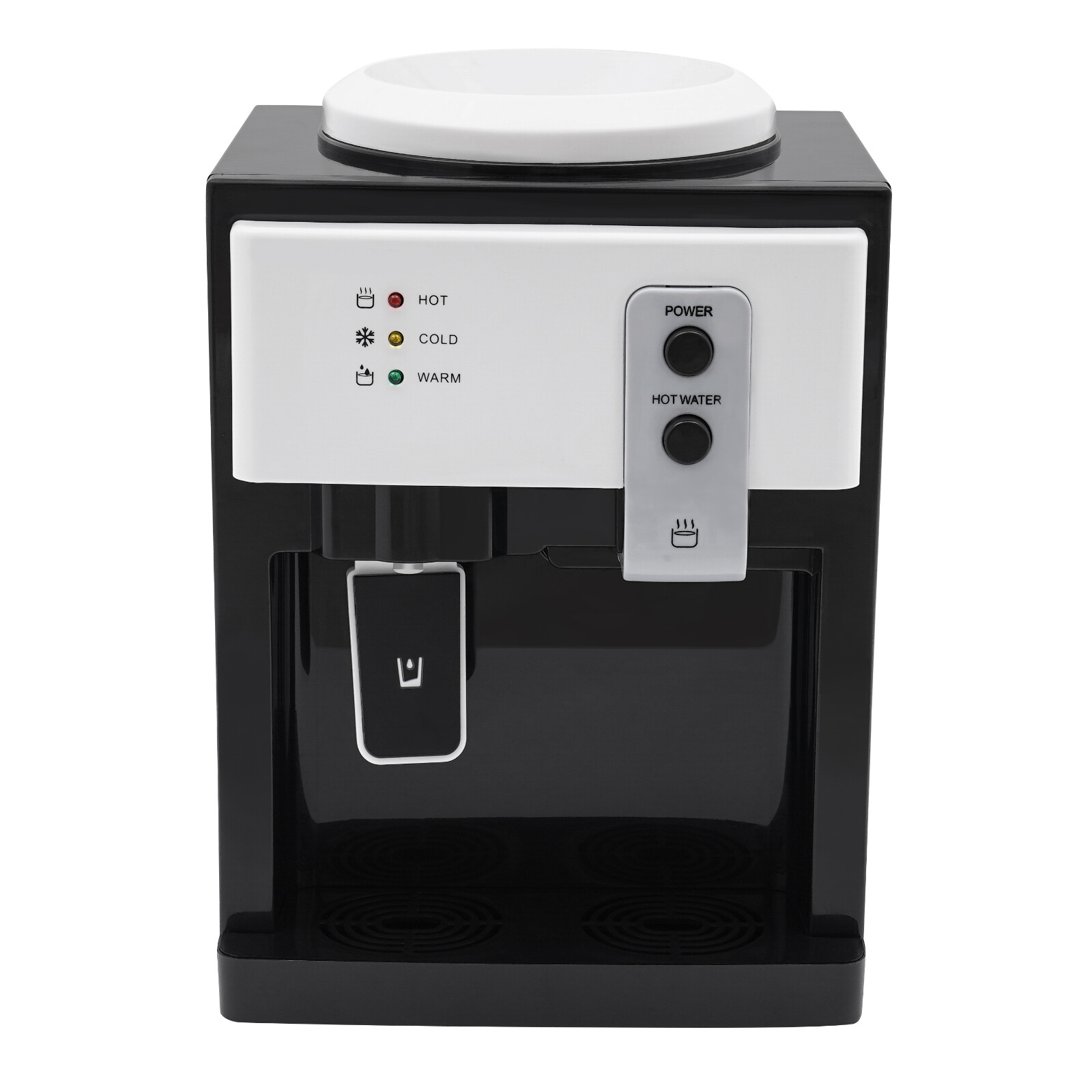 5 Gallon Top Loading Water Cooler Dispenser Countertop Hot+Cold Drinking Machine