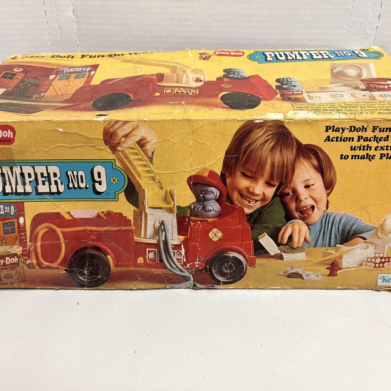 Kenner Play Doh Pumper No. 9 1974 BOX ONLY