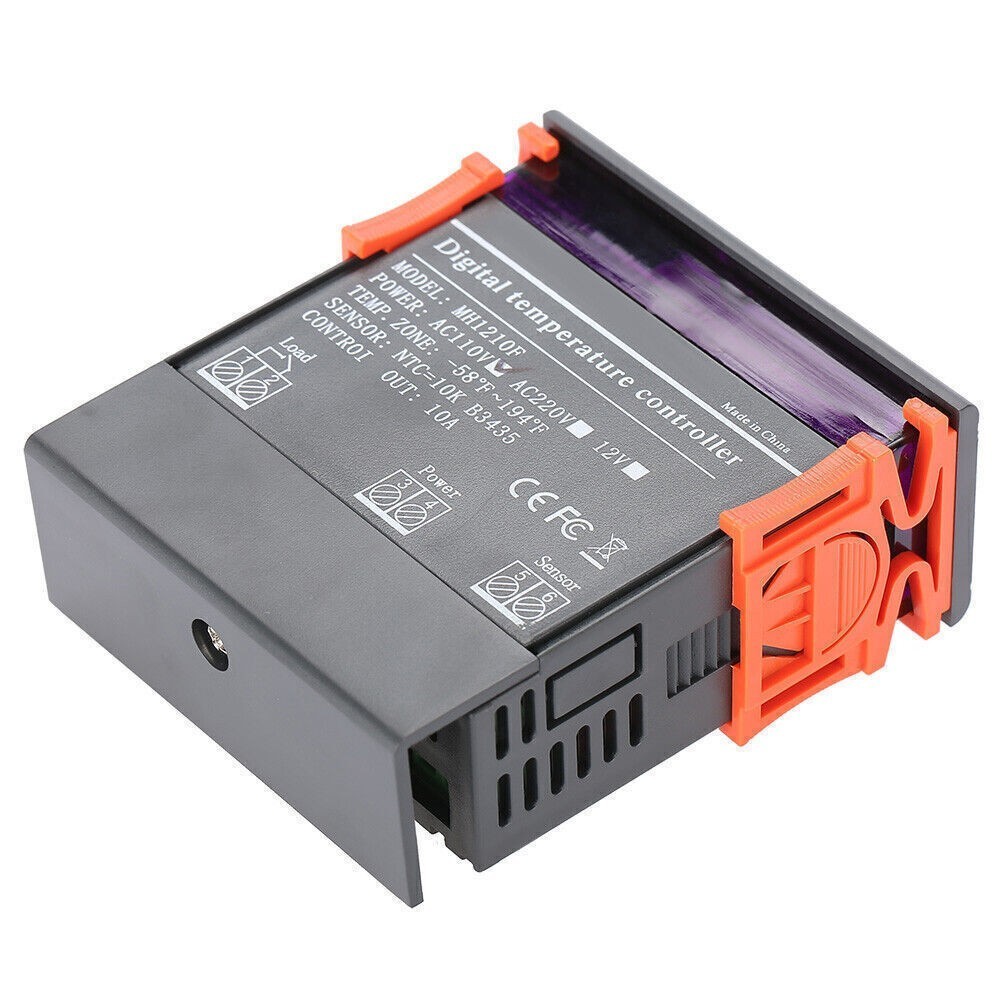 MH1210F Digital Temperature Control Controller Thermostat -58~194℉ Fahrenheit Se